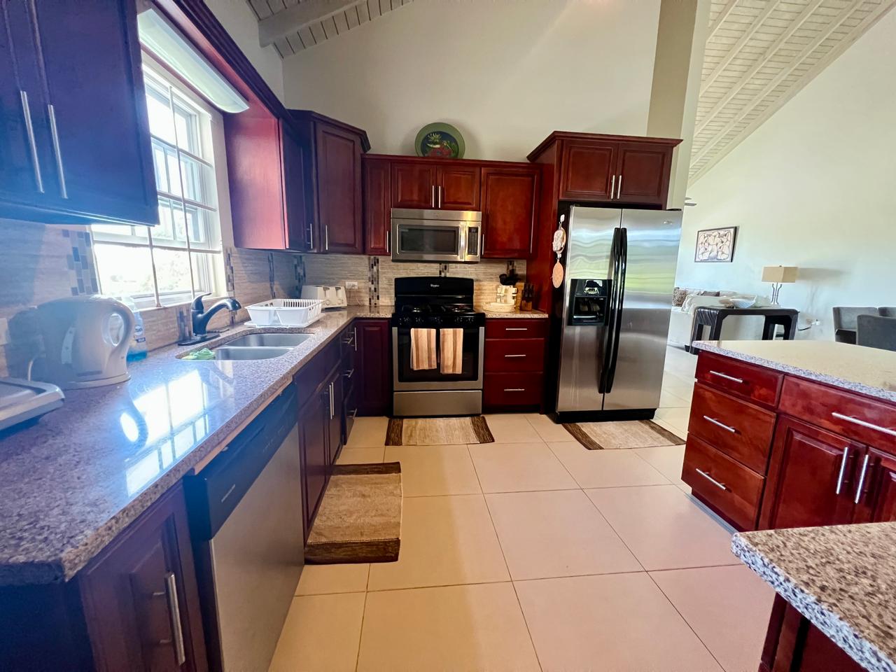 residential house for rent in Antigua Kitchen View