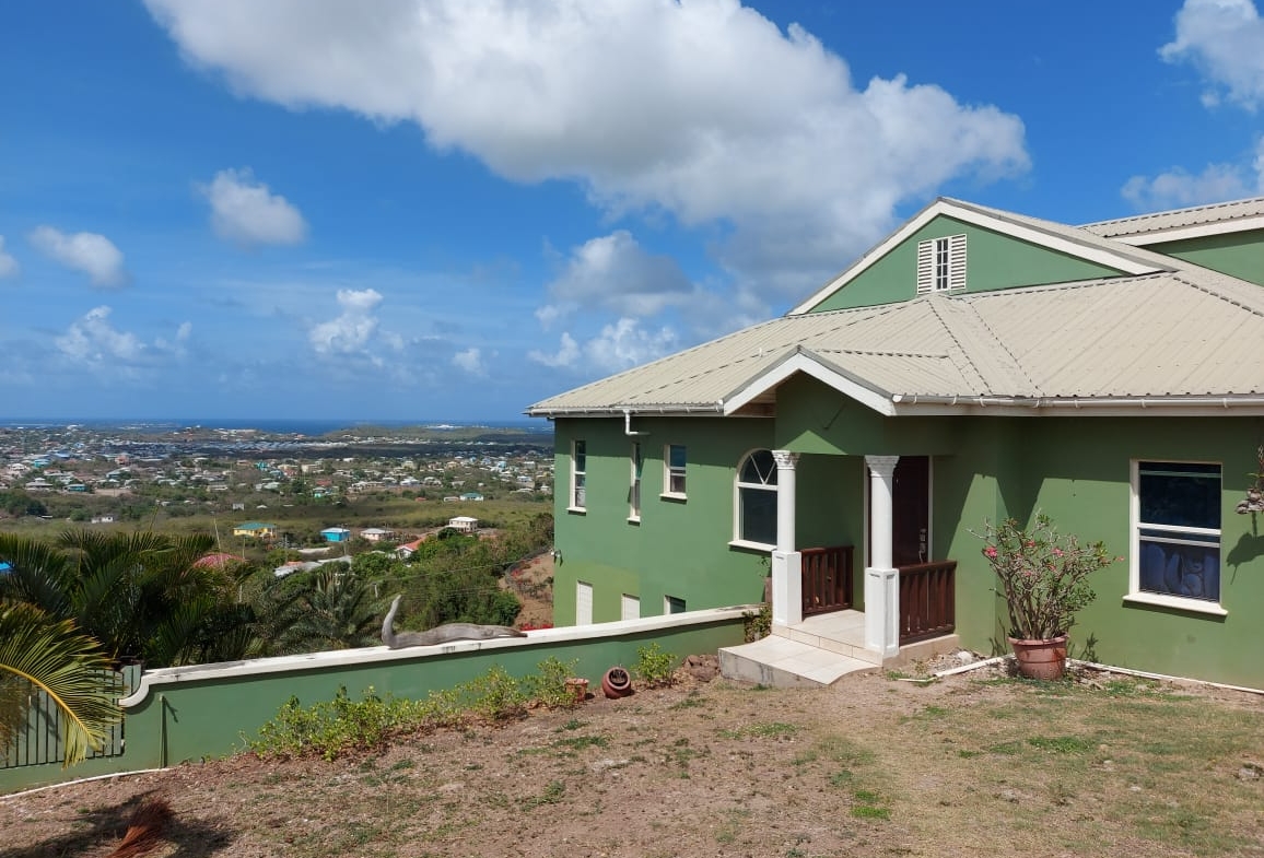 Secure parking area available at Scotts Hill, Antigua rental home