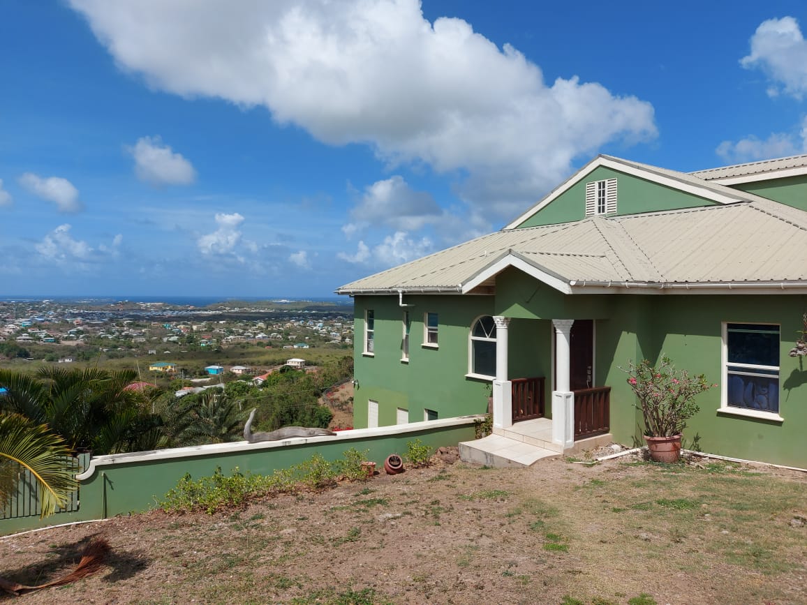 Secure parking area available at Scotts Hill, Antigua rental home