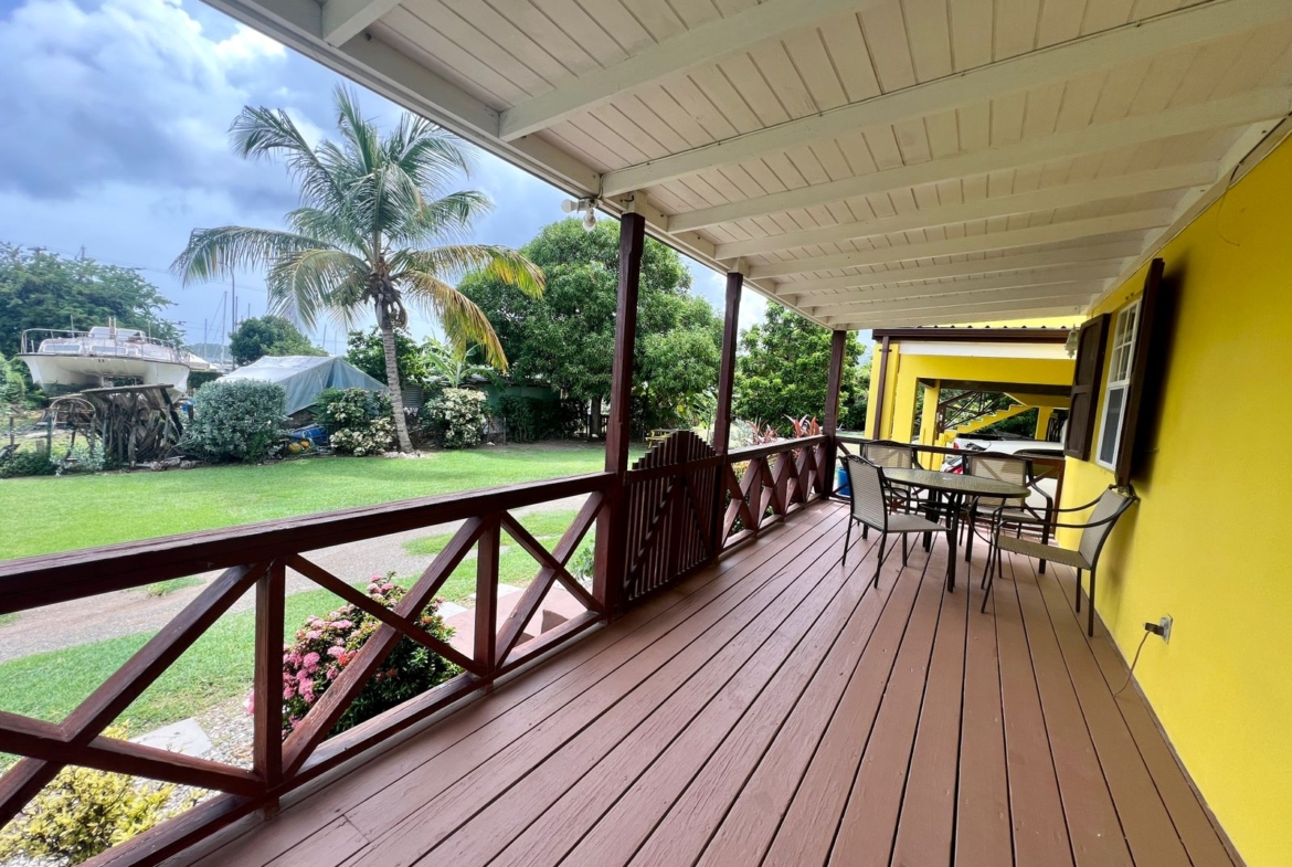 Large outdoor patio perfect for relaxing and entertaining